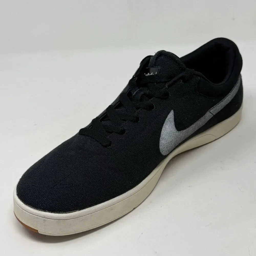 Nike SB Eric Koston 1 Sneakers Shoes Mens 12 Black Gray Lunarlon Skate 2012